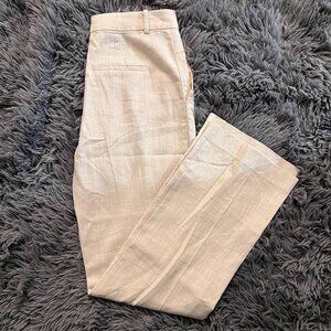 sophie rue 100% linen tailored pants